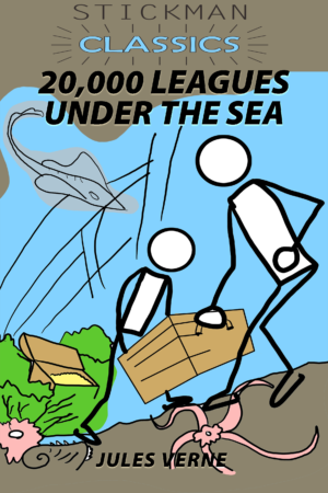 20000 Leagues Under the Sea-Stickman Classics Book Cover