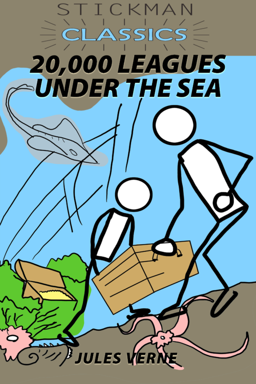20000 Leagues Under the Sea-Stickman Classics Book Cover
